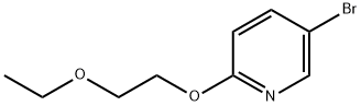 2-(2-乙氧基乙氧基)-5-溴吡啶 结构式