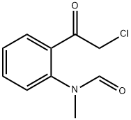 Formamide, N-[2-(chloroacetyl)phenyl]-N-methyl- (9CI) 结构式