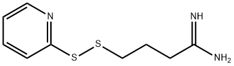 4-(2-pyridyldithio)butyramidine 结构式