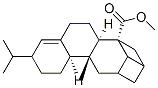 1,2,3,4,4A,4B,5,6,7,9,10,10A-十二氢-1,4A-二甲基-7-(1-甲乙基)-1,2,3-1-菲甲酸-(1R-(1Α,4AΒ,4BΑ,10AΑ))-1,2,3-丙三酯 结构式
