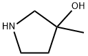 3-羟基-3-甲基吡咯盐酸盐 结构式