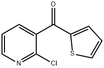 2-CHLORO-3-(2-THENOYL)PYRIDINE 结构式