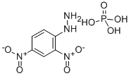 2,4-二硝基苯肼磷酸 结构式