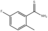 5-氟-2-甲基(硫代苯甲酰胺) 结构式