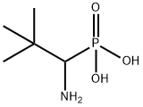 (1-氨基-2,2-二甲基丙基)磷酸水化物 结构式