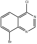 8-溴-4-氯喹唑啉 结构式
