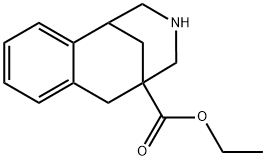 11-Azatricyclo[7.3.1.02,7]trideca-2,4,6-triene-9-carboxylic acid ethyl ester 结构式