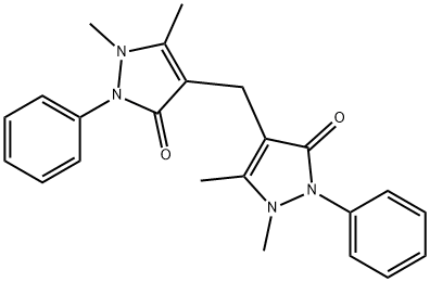 二安替吡啉甲烷 结构式