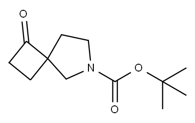 6-BOC-1-氧代-6-氮杂螺[3.4]辛烷 结构式