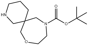 tert-Butyl 8-oxa-2,11-diazaspiro-[5.6]dodecane-11-carboxylate 结构式