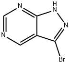 3-溴-1H-吡唑并[3,4-D]嘧啶 结构式