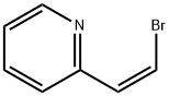 (Z)-2-(2-溴乙烯基)吡啶 结构式