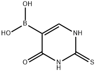 5-dihydroxyboryl-2-thiouracil 结构式