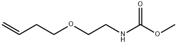 Carbamic  acid,  [2-(3-butenyloxy)ethyl]-,  methyl  ester  (9CI) 结构式