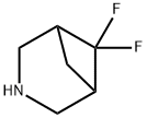 6,6-Difluoro-3-azabicyclo[3.1.1]heptane 结构式
