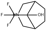 8-HYDROXY-8-(TRIFLUOROMETHYL)-3-AZABICYCLO[3.2.1]OCTANE 结构式