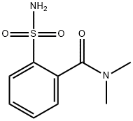 2-氨基磺酰基-N,N-二甲基烟酰胺 结构式