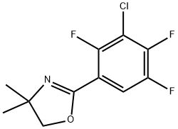 2-(3-CHLORO-2,4,5-TRIFLUOROPHENYL)-4,5-DIHYDRO-4,4-DIMETHYLOXAZOLE