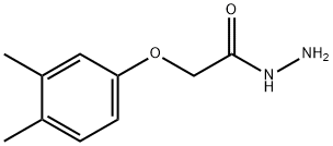 2-(3,4-二甲基苯氧基)乙酰肼 结构式