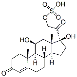 cortisol 21-sulfate 结构式