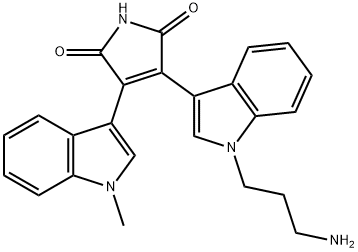 RO-31-7549, MONOHYDRATE CALBIOCHEM 结构式
