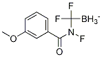 trifluoro[[(3-Methoxybenzoyl)aMino]Methyl]-Borate 结构式