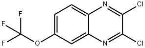 2,3-二氯-6-(三氟甲氧基)喹喔啉 结构式