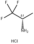 (S)-1,1,1-三氟异丙胺盐酸盐 结构式