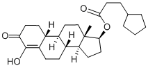 氧宝龙戊丙酯 结构式