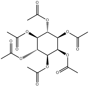 MYO-肌醇六乙酸酯 结构式