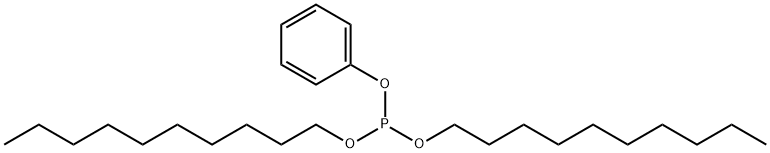 二癸基苯基亚磷酸酯 结构式