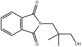 2-(3-羟基-2,2-二甲基丙基)-1H-异吲哚-1,3(2H)-二酮 结构式