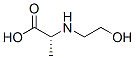 D-Alanine, N-(2-hydroxyethyl)- (9CI) 结构式