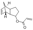 2-丙烯酸-六氢化-4,7-亚甲基-1H-茚基酯 结构式