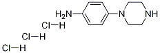 4-哌嗪基苯胺三盐酸盐 结构式
