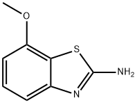 7-甲氧基苯并[D]噻唑-2-胺 结构式