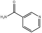 PYRIDINE-3-CARBOXAMIDE 结构式