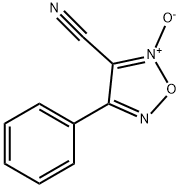 4-Phenyl-3-furoxancarbonitrile 结构式