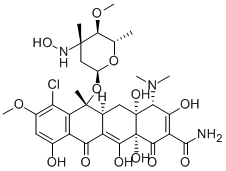 dactylocycline A 结构式