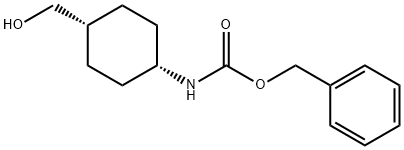 CIS-BENZYL-4-HYDROXYCYCLOHEXYL)METHYLCARBAMATE 结构式