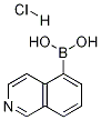 ISOQUINOLINE-5-BORONIC ACID, HCL 结构式