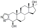 4β-Hydroxy Stanozolol  结构式