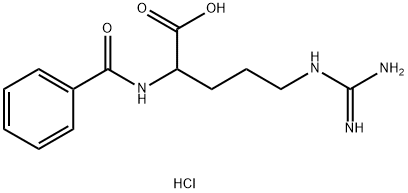 BZ-DL-ARG-OH.HCL 结构式
