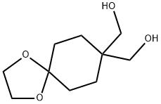 1,4-二氧杂螺癸烷[4.5]-8,8-二甲醇 结构式