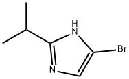 4-溴-2-异丙基-1H-咪唑 结构式