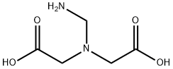 N-(氨基甲基)-N-(羧甲基)甘氨酸 结构式