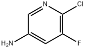 3-氨基-6-氯-5-氟吡啶 结构式