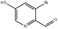 3-溴-5-羟基吡啶甲醛 结构式