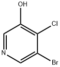 5-溴-4-氯吡啶-3-醇 结构式