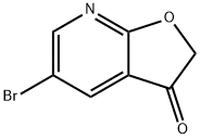 5-broMo-2H,3H-furo[2,3-b]pyridin-3-one 结构式